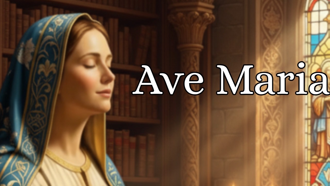 Ave Maria Gregorian Chant to the Blessed Virgin Mary Sacred Hymn for ...