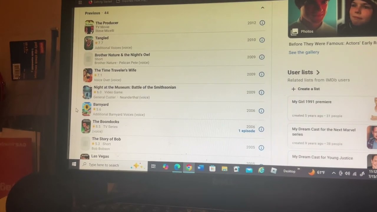 Chad Einbinder Voice Actor Movies and TV Shows Lists