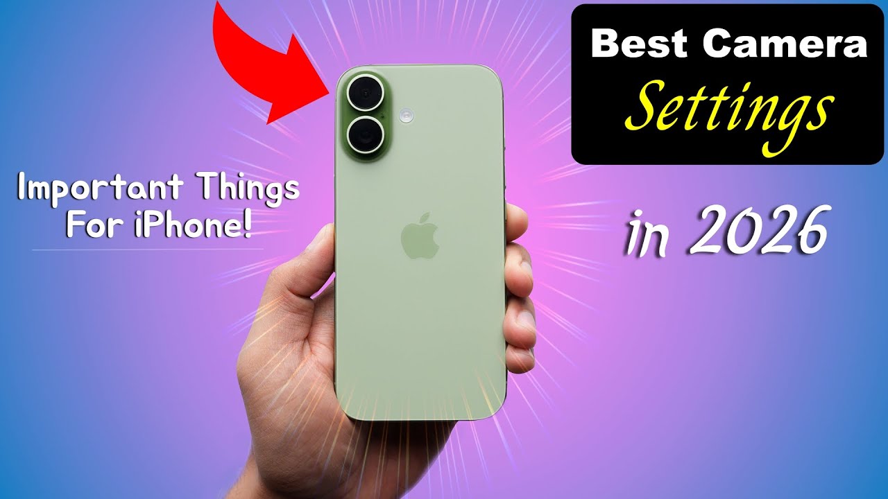 Best iPhone Camera Settings | iPhone 17 Camera Settings | iPhone 17, 16, 15  (HINDI)
