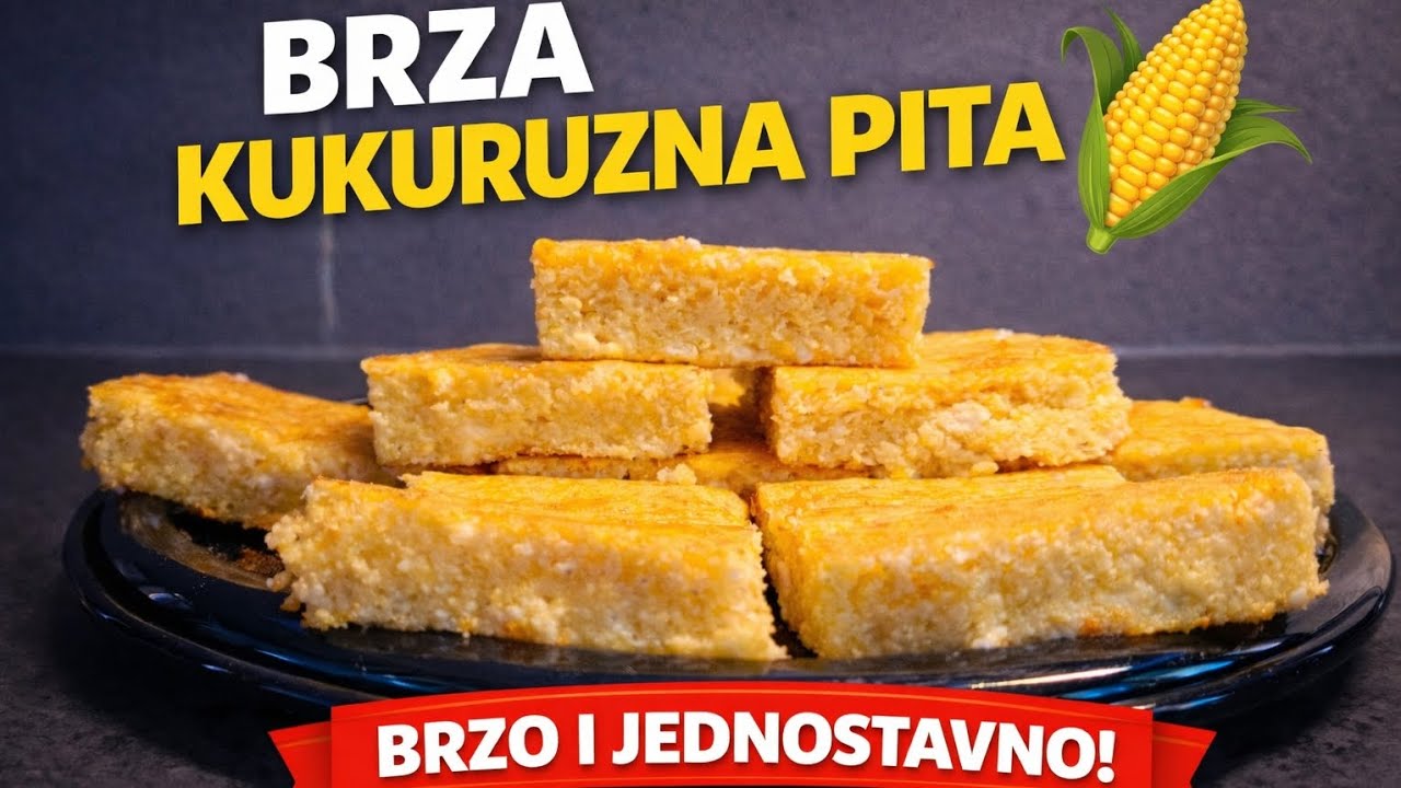 Najmekša brza kukuruzna pita 🥧🌽