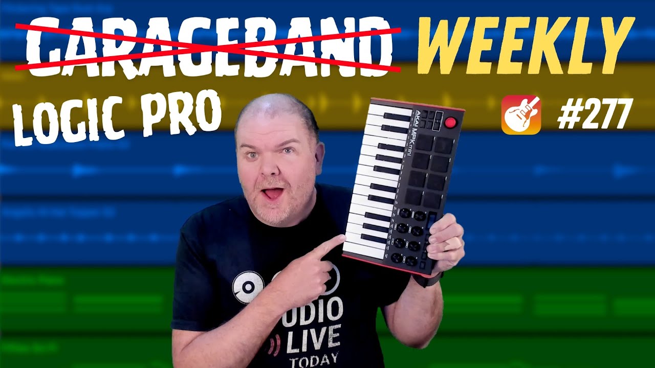 Logic Pro for iPad 2.2 | GarageBand Weekly #277 - YouTube