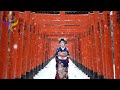 Autumn Engawa Stillness • Geisha & Falling Leaves • Warm Zen Ambient