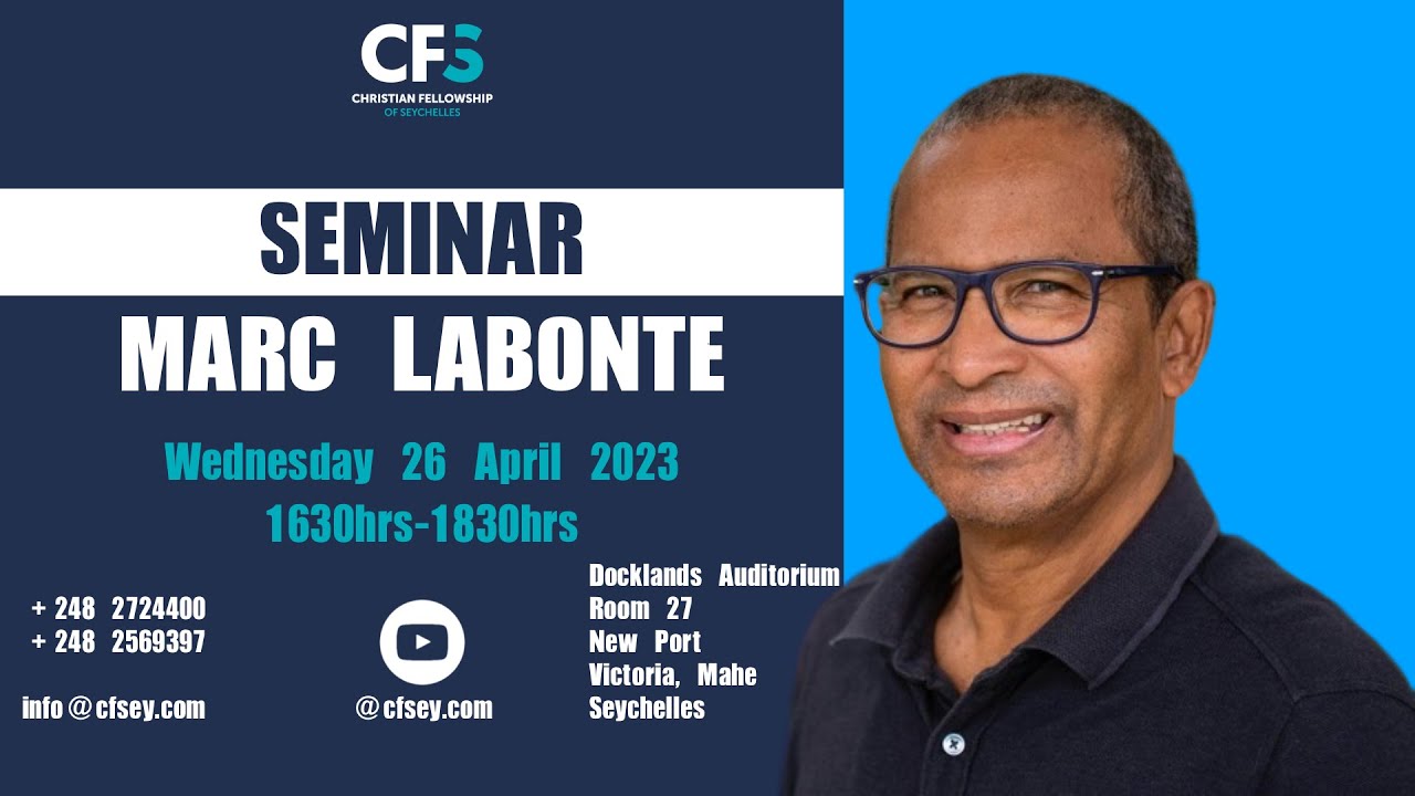 Marc Rollo Cfs CFS Seminar Day 2 Marc Labonte 26 04 2023 - YouTube