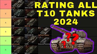 Ranking All T10 Tanks  The Best T10 Tier List (2024)