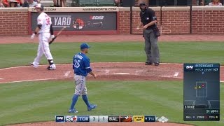 TOR@BAL: Estrada fans Joseph for his 12th strikeout