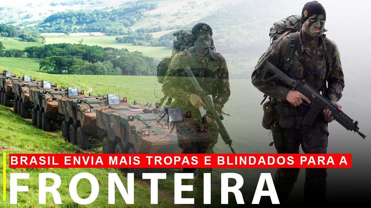 Por que o Brasil está enviando blindados do Exército para a