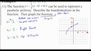 Lesson 2.7 - Identifying & Graphing Transformations