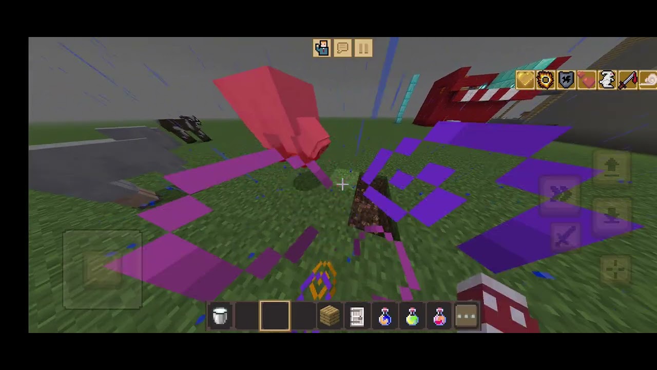 Samet kardeşim ve Minecraft oynadık