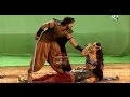Rajkumar virendra  getting injured in the battlefield by shivdutt