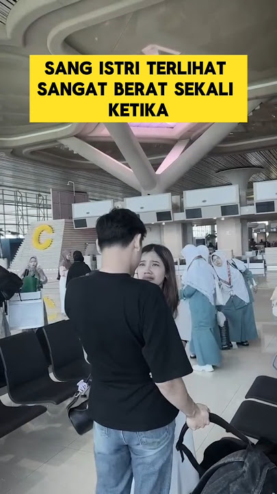 momen sedih ketika istri ditinggal merantau menangis ‼️‼️ #sedih #nangis #istri #merantau #suami
