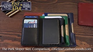 The Park Sloper Jr./Med./Sr. Size Comparison