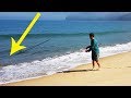 NO LUGAR CERTO NA HORA CERTA - PESCA de PRAIA - SURFCASTING em BOIÇUCANGA - SP