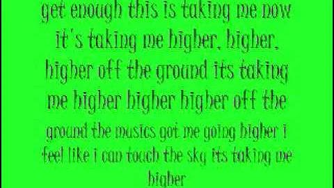 Higher-Taio Cruz FT Travie McCoy Lyrics (Bonus Track)