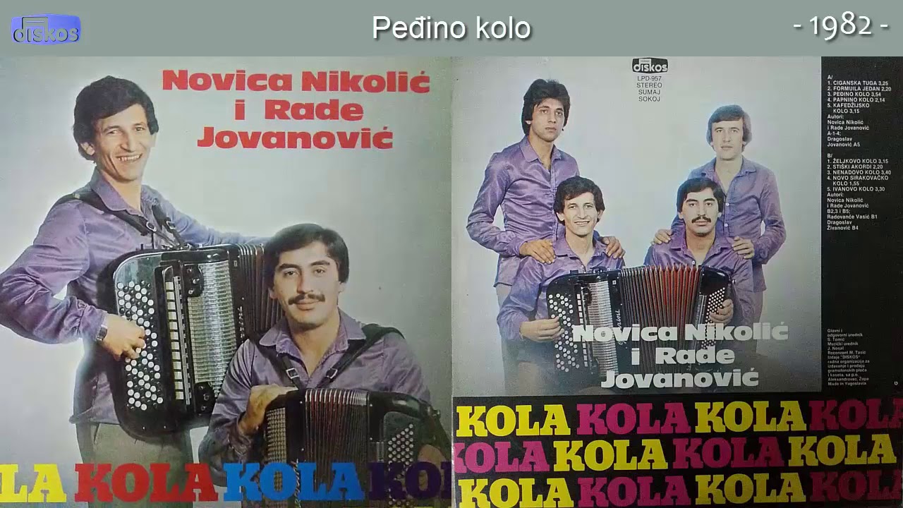 Novica Nikolic i Rade Jovanovic - Kola - (Audio 1982) - CEO ALBUM