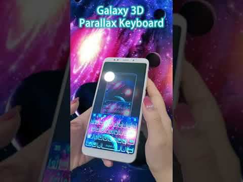 Galaxy 3D Parallax Keyboard Ba