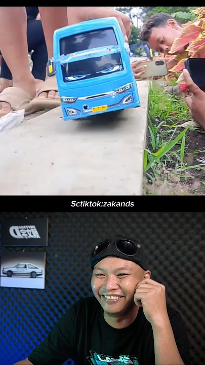 Rombongan trip bus miniatur #shorts #telolet