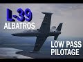 L-39 ALBATROS amazing pilotage, low pass/ Л-39 АЛЬБАТРОС удивительный пилотаж, проход на высоте 1м