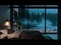 Soft Piano Music with Rain On Window 🌧️ Peaceful Sleep, Relaxing, Deep Sleep Music, Meditation #44