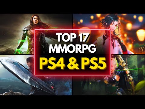 Top 17 Best MMORPG Games on PS4 & PS5!