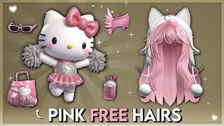 Hurry Get 17 New Pink Free Hairs Sanrio Items In This Event 