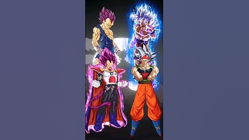 #vegeta,king vegeta vs goku,bardock and level up to battle#db#dbz#dbs#@DB_KINGDOM.