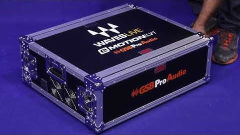 RACK PARA INTEFACE I/0 STAGE BOX 16 CANAIS DO SISTEMA LV1 WAVES