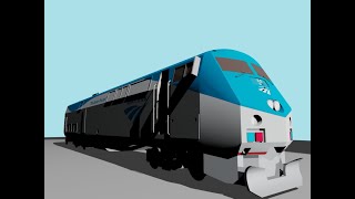 AMTRAK General Electric Genesis P42DC Locomotive Auxiliary Compartment and control areas components.