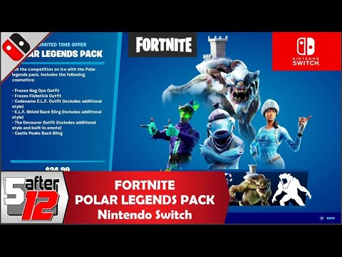 Fortnite Polar Legends Pack Nintendo Switch Youtube