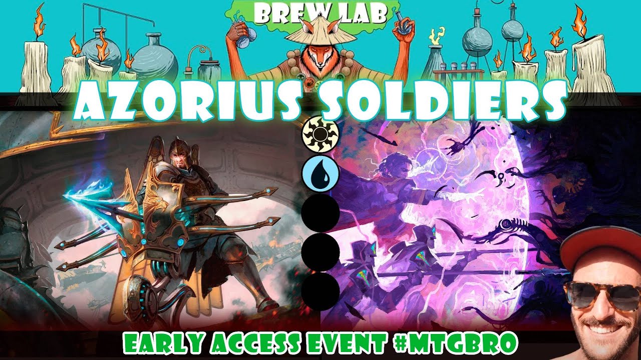 MTGA - BrewLab - Azorius Soldiers ⚪️⚪️🔵 (Standard) Early Access Event
