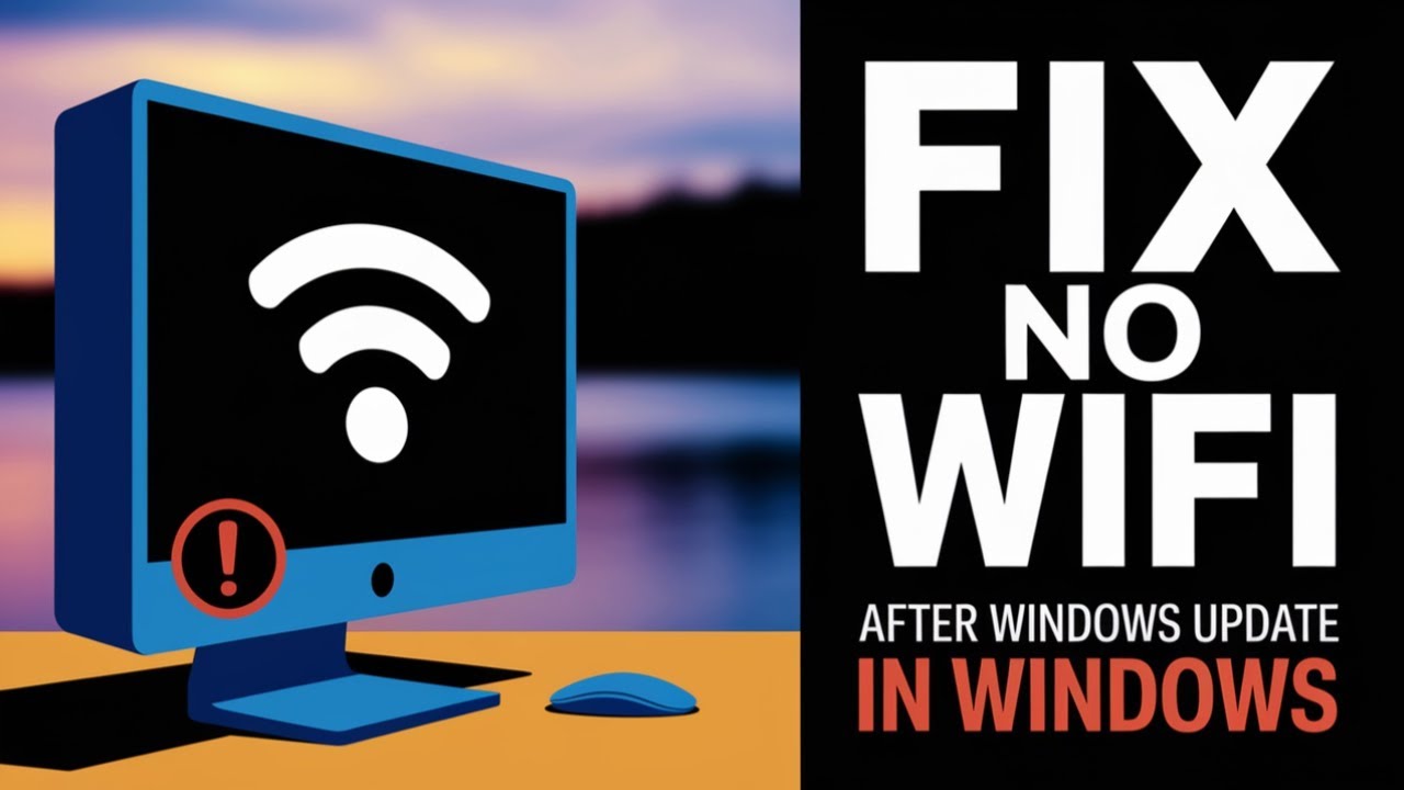 How to Fix No WiFi After Windows Update in Windows 11 [GUIDE] - YouTube