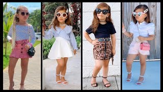 Baby girl stylish Outfit ideas for summer 2021/Kids girls Outfit ideas/Latest baby girl dresses screenshot 4