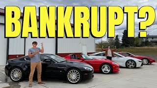 We Own 4 Heavily Depreciated 100K Sports Cars... So Have We Gone Bankrupt Yet?