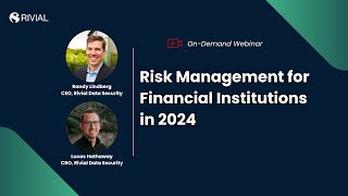 Risk Management for Financial Institutions in 2024