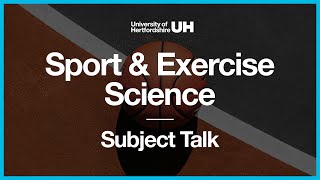 Sport and Exercise Science - Subject Talk