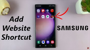 How To Add Website Shortcut To Home Screen On Samsung Phone