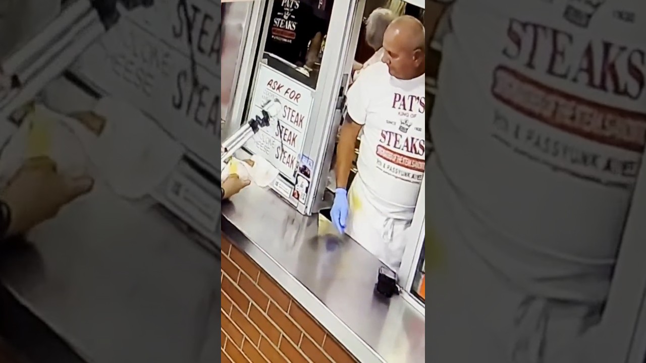 Man throws cheesesteak at Philadelphia restaurant employee Man throws cheesesteak at Philadelphia restaurant employee