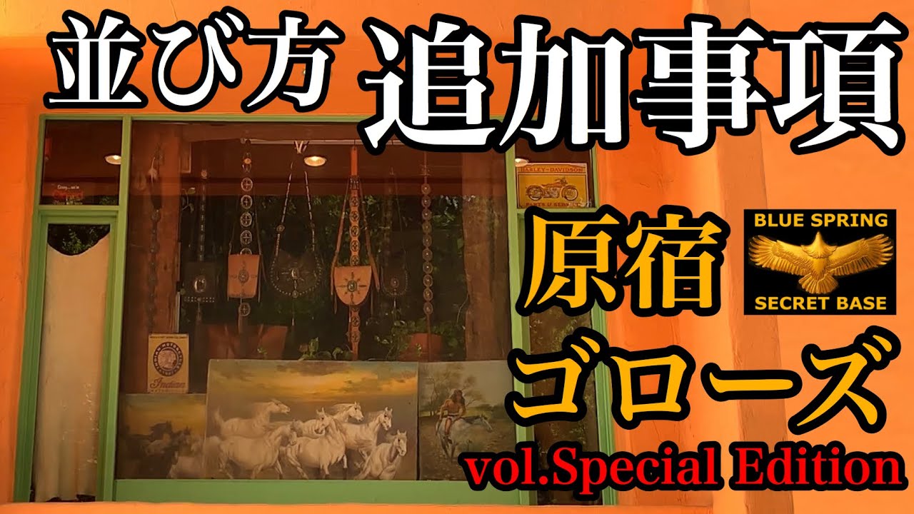 Additional information and points to note regarding the Goro's