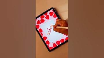 Which subscriber’s name should I write next? #handwriting #malayalamart #procreate #namestatus