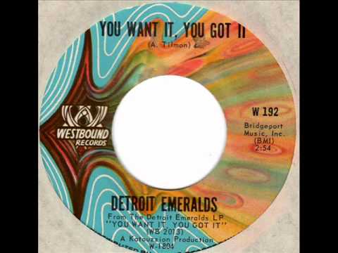 Detroit Emeralds "You Want It, You Got It" - Full Album