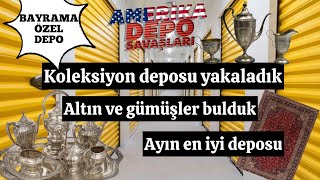 Koleksiyon deposu yakaladık