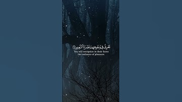 إن الأبرار لفي نعيمٍ من سورة المطففين بصوت عثمان الحداد