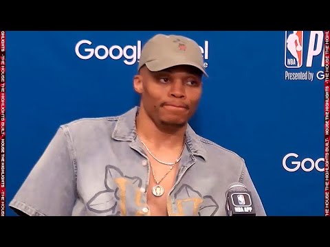 Russell Westbrook  Talks Series Loss vs Suns, Postgame Interview