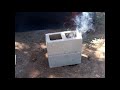 How To Build A 2 Cinder Block Rocket Stove - Part 1