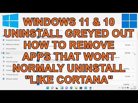 How to Uninstall Stubborn Apps like Cortana in Windows 11 & 10