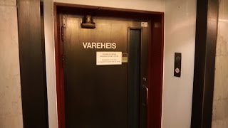 1958 Hjørnegaards Mek. Verksted traction freight elevator @ Storgata 10B, Oslo, Norway