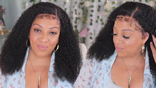 Affordable Budget Ready Wig I'M Sure You'Ll Like Mastering Natural Curly 4C Edges Ft @Alib