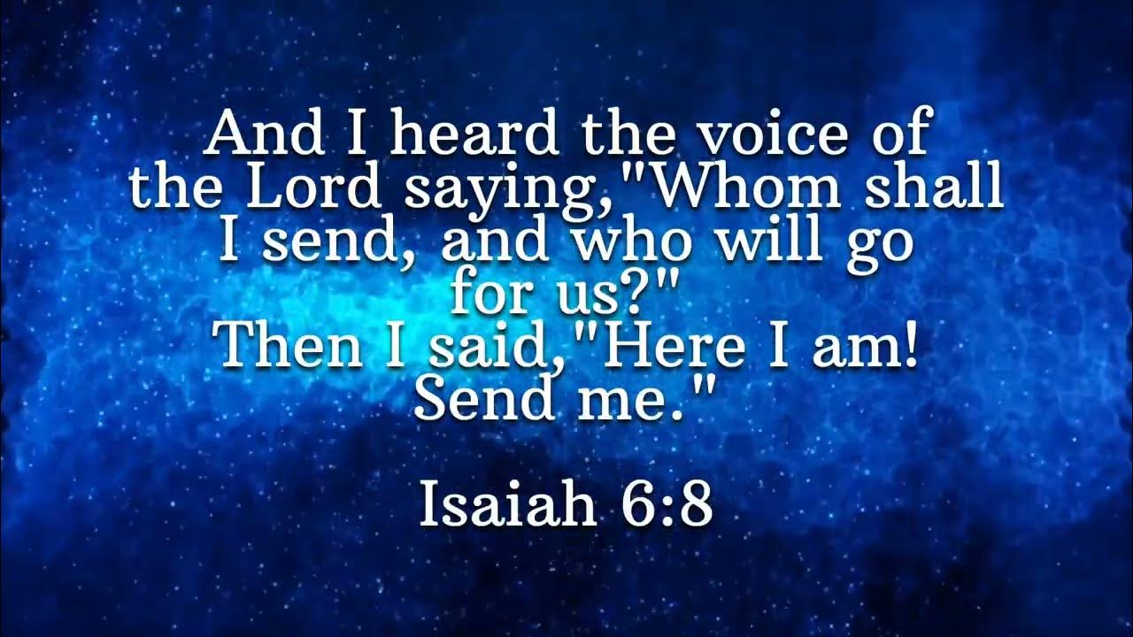 HERE I AM LORD | Lyrics | Minus One | Piano | Accompaniment | HERE I AM LORD | Lyrics | Minus One | Piano | Accompaniment |