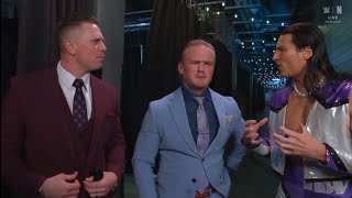 Ilja Dragunov habla con The Miz y Kit Wilson en Backstage - WWE Smackdown 06/03/2026 (En Español)
