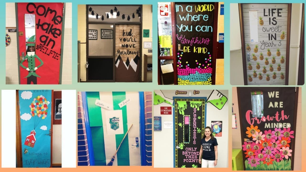 Classroom Door Decoration Ideas For High School | Shelly Lighting