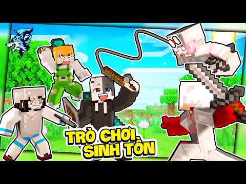 Video Minecraft Nhưng Trò Chơi Sinh Tồn Tập 1: Siro Tiêu... - youtube
